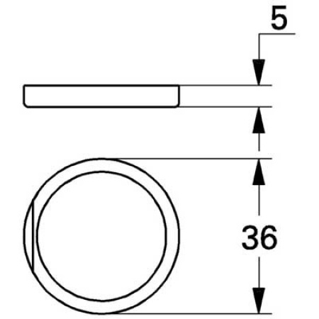 Декоративная вставка Grohe Taron 40183 SEM (40183SEM