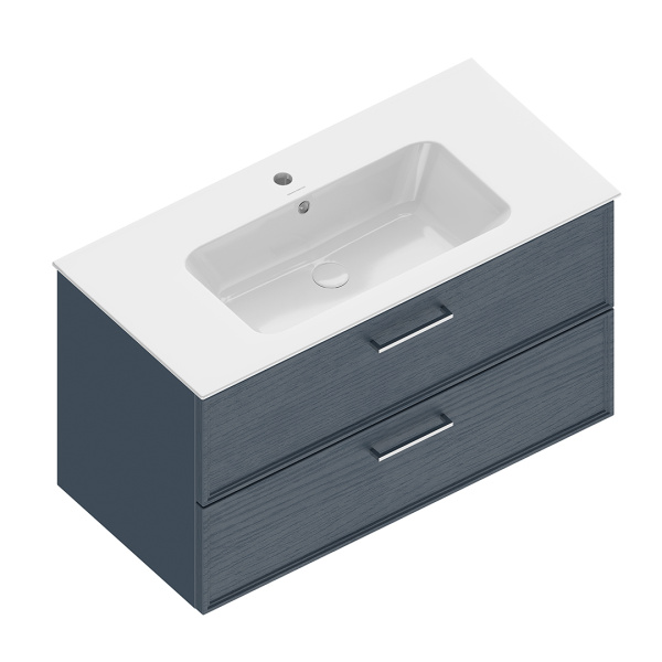 Тумба под раковину Kerama Marazzi Piano Classic 95 PIA.CL.95\BLU.M