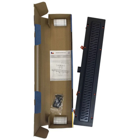 Душевой лоток Veconi Basic Black 750 V750BB