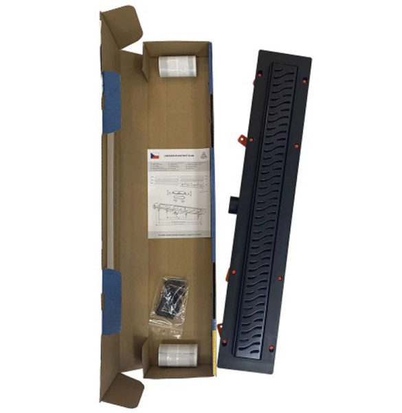 Душевой лоток Veconi Basic Black 950 V950BB