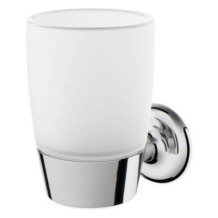 Стеклянный стакан с настенным держателем Am.Pm Like A8034300