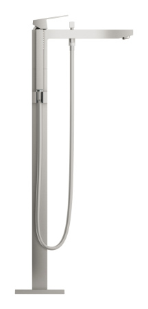 Смеситель для ванны однорычажный Grohe Eurocube 23672 DC1 (23672DC1) суперсталь