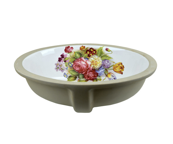 Раковина встраиваемая под столешницу (40х49) Bronze de Luxe Alsace  1707