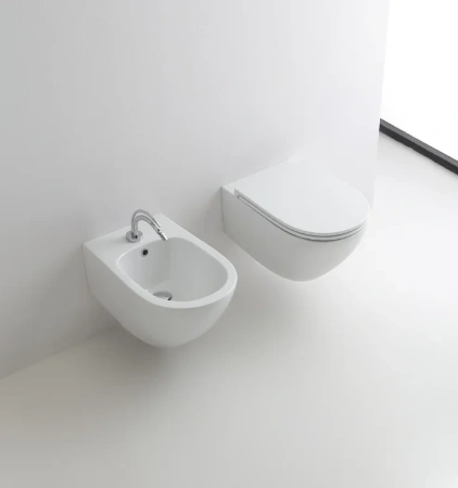 Подвесное биде Kerasan Aquatech 372401*1 белый