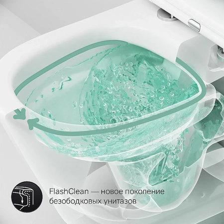 Комплект унитаза с инсталляцией Am.Pm Sense FlashClean IS110151.741701 с сиденьем микролифт, кнопка хром глянец