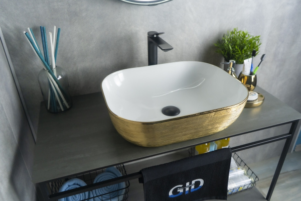 Раковина накладная (50х40) Gid D1302h132