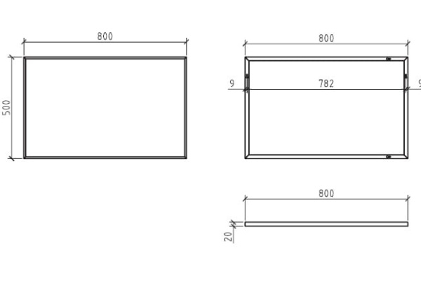 Зеркало BelBagno SPC-800