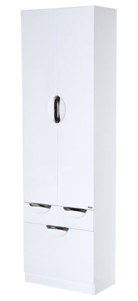 Пенал с бельевой корзиной Misty Орхидея 60 П-Жас05060-011К2Я