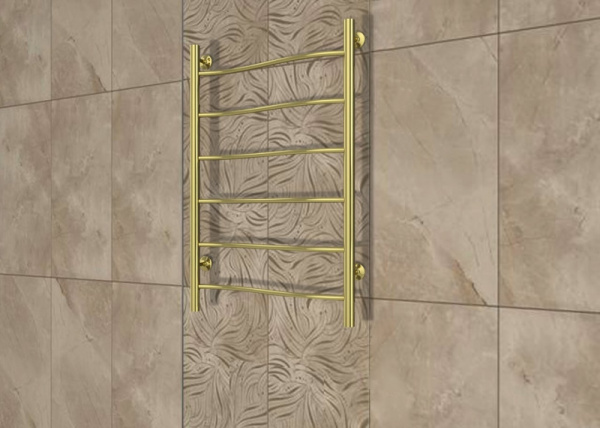 Полотенцесушитель ArtofSpace Corint EACT500800GOLDRS