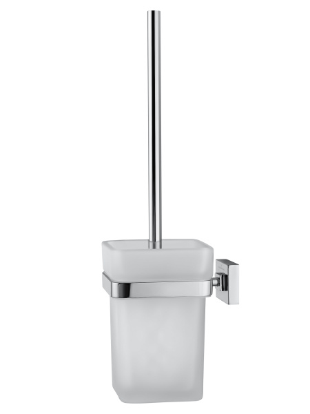 Туалетный ершик в комплекте WONZON & WOGHAND FLAT, хром WW-9729