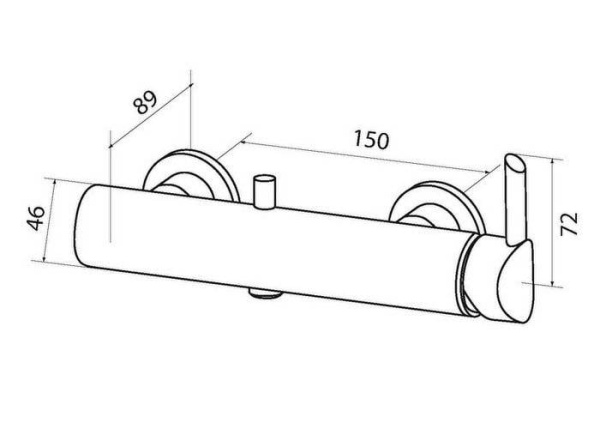 Смеситель для душа AM.PM Awe F1520000