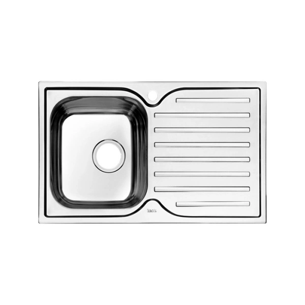 Кухонная мойка, нержавеющая сталь iddis Strit STR78SLi77, сталь