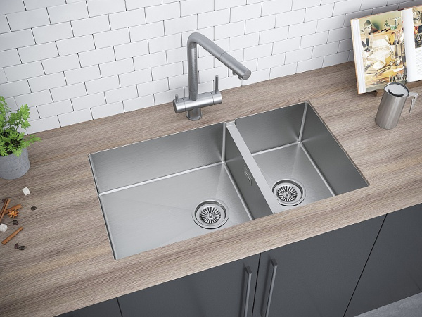 Кухонная мойка Paulmark Osser PM527844-BS брашированная нерж.сталь
