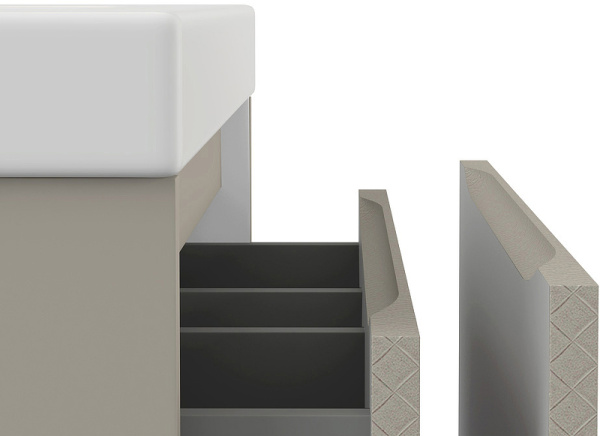 Тумба под раковину Cersanit Grande 64309 бежевый