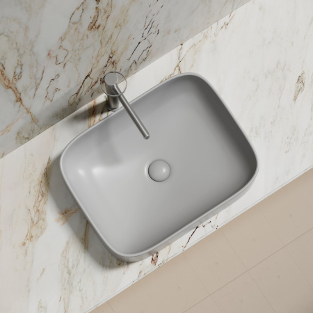 Раковина накладная (50,5х38) Ceramica Nova ELEMENT CN6052MSG