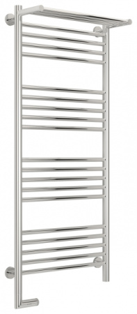 Полотенцесушитель Электрический Cунержа Богема с полкой 2.0 Левый (1200x500) Палитра RAL Classic RAL-5206-1250