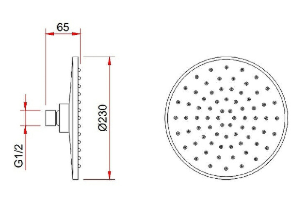 Душевая система Berges Wasserhaus Nardis 2R Black 071004