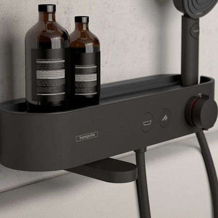  Термостат для ванны Hansgrohe ShowerTablet Select 24340670, черный матовый