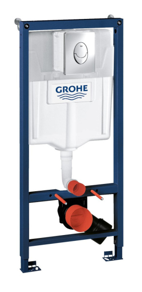 Комплект инсталляции с унитазом GROHE Rapid SL 4 в 1 Bau 383937 микролифт