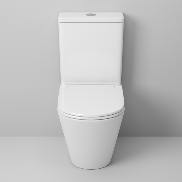 Унитаз напольный безободковый Grossman  GR-4450S с сиденьем микролифт