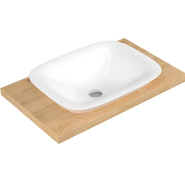 Раковина полувстраиваемая (60х46) Serel Hera HR33DXS110H