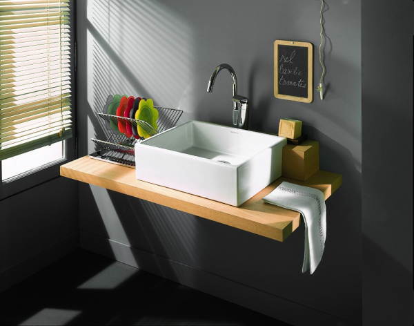 Раковина накладная Jacob Delafon Delta 51 EVH001-00