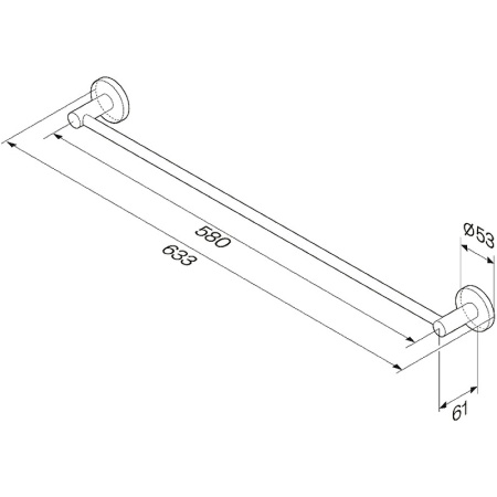 Полотенцедержатель AM.PM X-Joy A85A346400