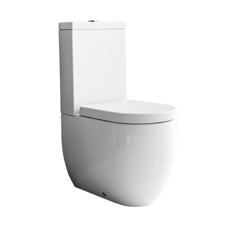 Чаша унитаза Kerasan Flo 311701 белый, без сиденья и бачка