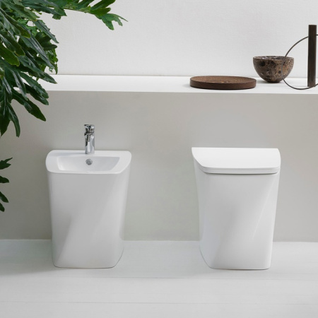 Унитаз приставной безободковый Azzurra Hera HEVCTPE00000BI без сиденья