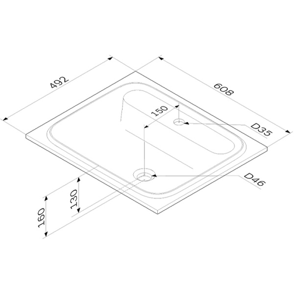 Раковина AM.PM Func 60 M8FWPC0600WM