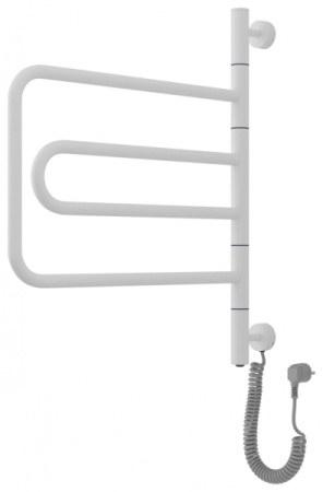 Полотенцесушитель Электрический Cунержа Компакт (640x580) Матовый БЕЛЫЙ 30-0820-0640