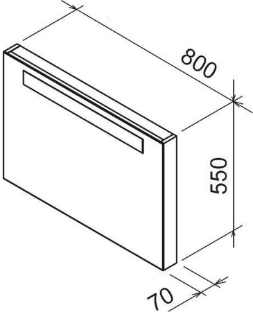 Зеркало Ravak Classic 80 X000000940