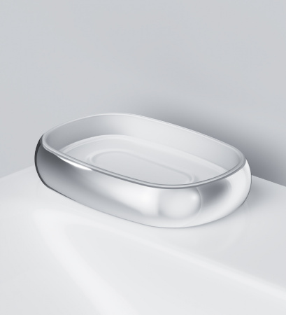 Стеклянная мыльница Am.Pm Sensation A3031200