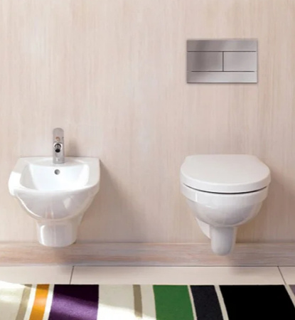 Унитаз подвесной безободковый  Jacob Delafon Patio Rimless EDV102-00 без сиденья