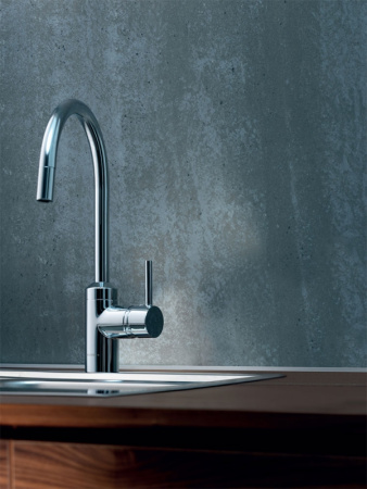 Смеситель для кухни с выдвижным изливом Kludi Bozz 428510576