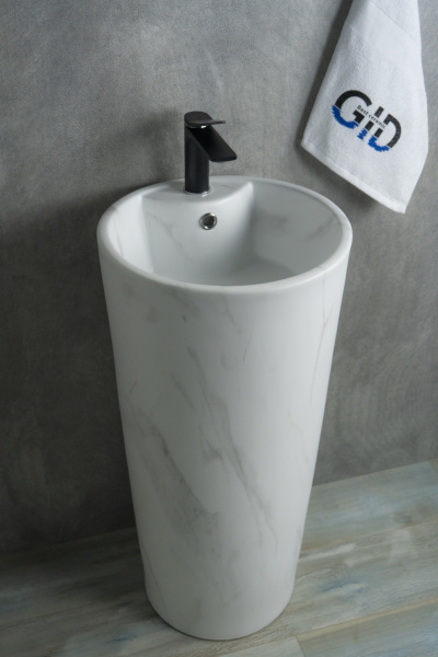 Раковина напольная (40х40) Gid Nb131ws