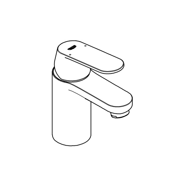 Смеситель однорычажный  для раковины GROHE Eurosmart Cosmopolitan 23925 000 (23925000) хром