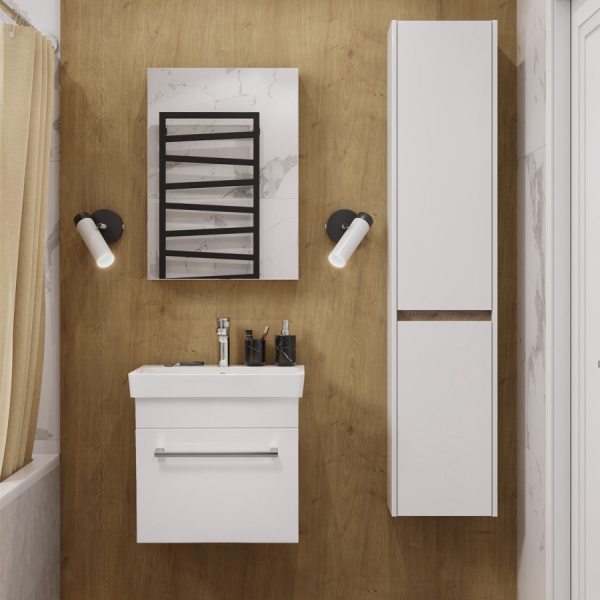 Тумба с раковиной Aquaton Поль 45 1A2637K0PF010