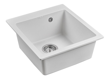 Кухонная мойка Paulmark  Kante 45 PM104651-WH белый