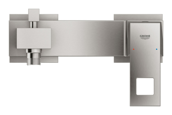 Смеситель для ванны однорычажный Grohe Eurocube 23140 DC0 (23140DC0) суперсталь