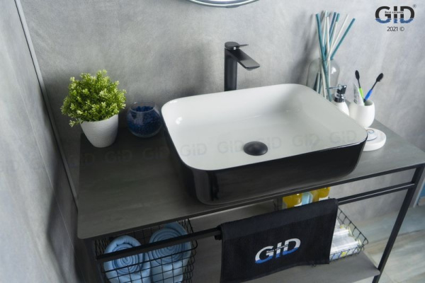 Раковина накладная (50х39) Gid Nc366