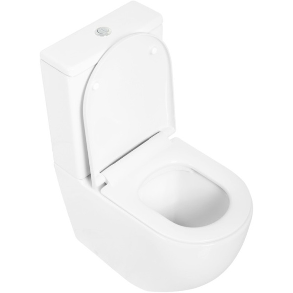 Унитаз напольный безободковый CEZARES STYLUS CZR-152-CPR