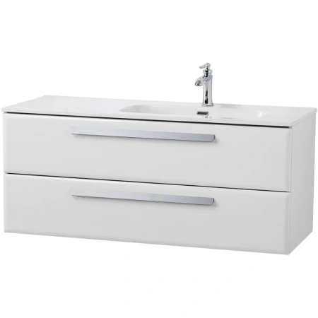 Тумба под раковину Cezares ECO-CER-N-1200-2C-SO-BL-R Bianco Lucido без ручек