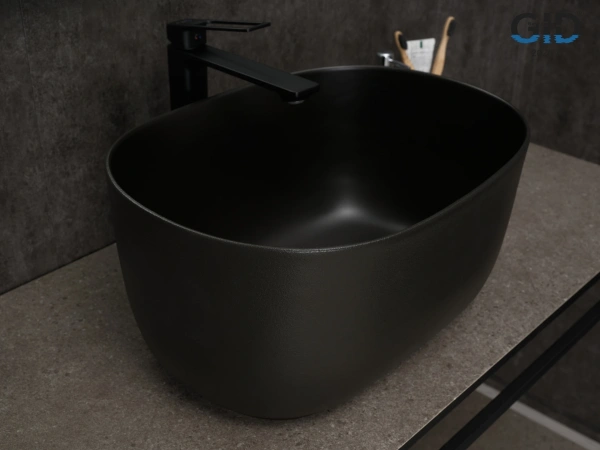 Раковина накладная (45х32) Gid N9302bg