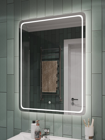 Зеркало с LED подсветкой и сенсорной кнопкой Orange Nature ON-60ZE