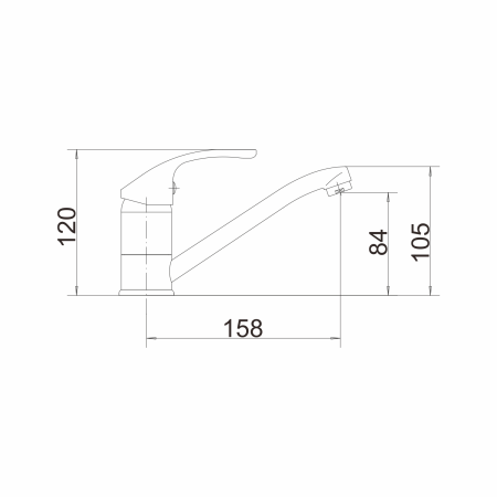 Смеситель для кухни FASHUN A4236