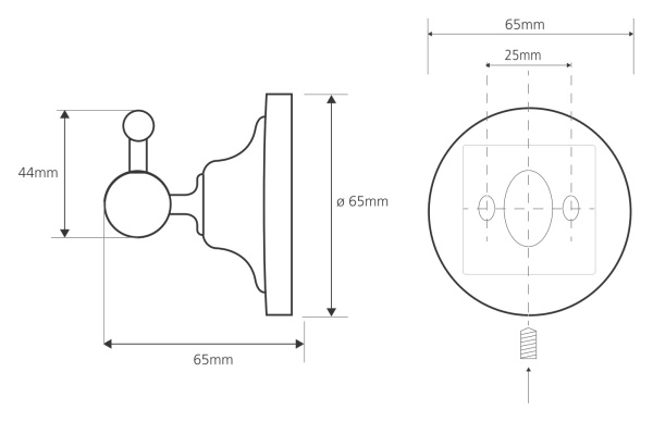 Крючок Bemeta Retro 144206018