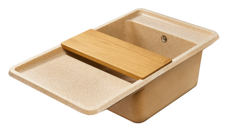 Кухонная мойка Aquaton Беллис 87 1A724832BS220 песочный