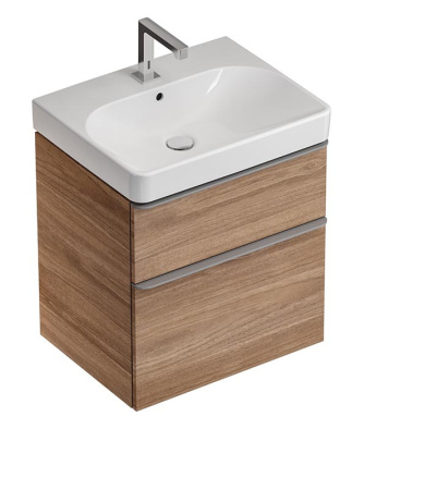 Тумба с раковиной Geberit Smyle Square 500.229.01.1+500.352.JR.1
