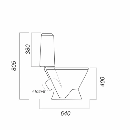 Унитаз-компакт Sanita Кама KMASACC01090211
